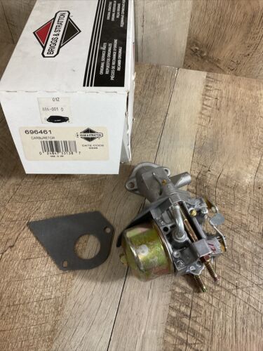 NOS OEM Briggs & Stratton Part No 696461 Mower Carburetor New In Box (6922779590839)